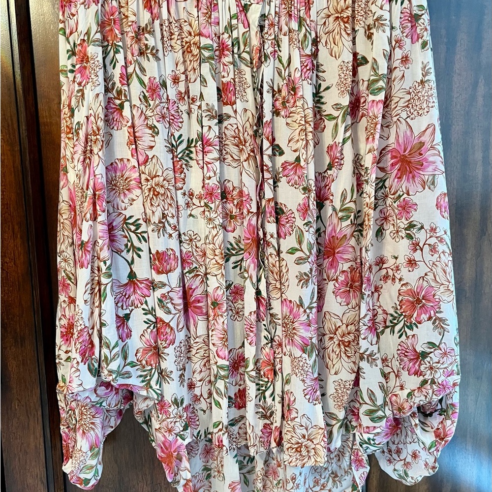 Johnny Was Floral Long Sleeve Blouse S small